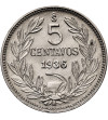 Chile, Republic. 5 Centavos 1936, Condor