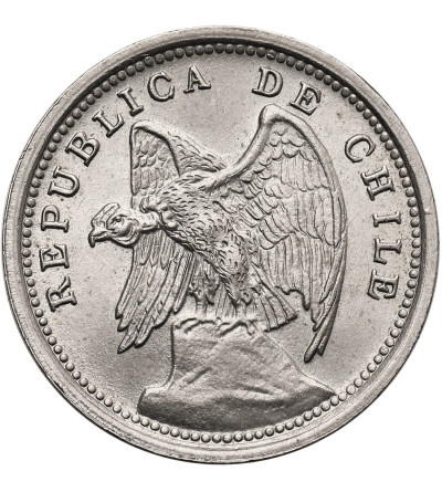 Chile, Republic. 10 Centavos 1936, Condor