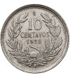 Chile, Republic. 10 Centavos 1923, Condor