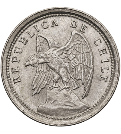 Chile, Republic. 10 Centavos 1923, Condor