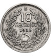 Chile, Republic. 10 Centavos 1935, Condor