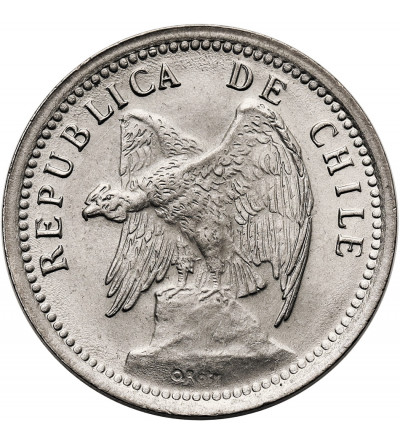 Chile, republika. 20 Centavos 1939, kondor