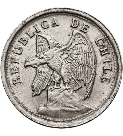 Chile, Republic. 20 Centavos 1923, Condor