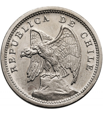 Chile, Republic. 10 Centavos 1941, Condor