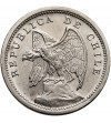 Chile, Republic. 10 Centavos 1941, Condor