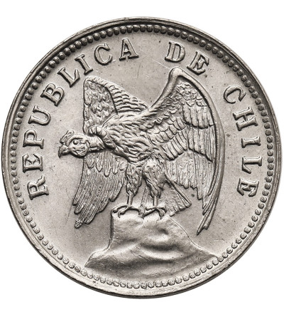 Chile, republika. 5 Centavos 1938, kondor