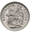 Chile, Republic. 5 Centavos 1938, Condor