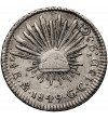 Mexico, First Republic. 1/2 Real 1849 Mo GC, Mexico City