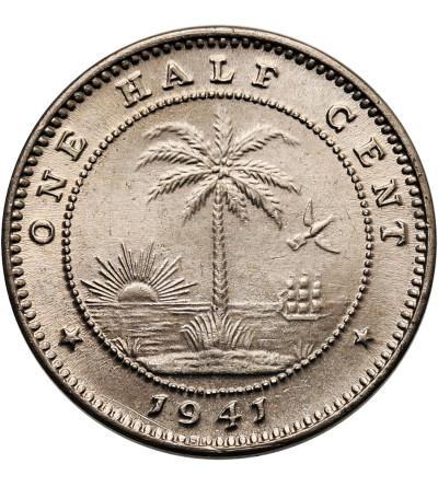 Liberia. 1/2 Cent 1941