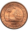 Liberia. 1 cent 1960