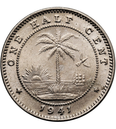 Liberia. 1/2 Cent 1941