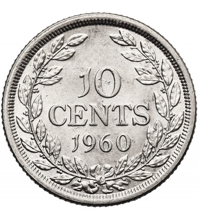 Liberia. 10 centów 1960