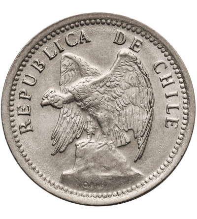 Chile, Republic. 20 Centavos 1939, Condor