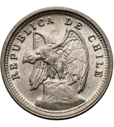 Chile, Republic. 10 Centavos 1932, Condor