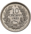 Chile, Republic. 10 Centavos 1932, Condor