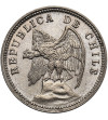 Chile, Republic. 5 Centavos 1934, Condor