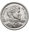 Chile, Republic. 1 Peso 1957