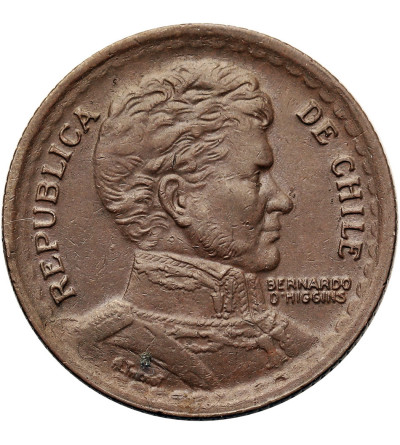 Chile, Republic. 1 Peso 1944