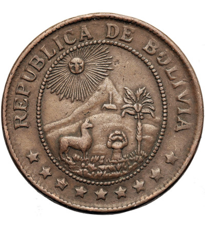 Bolivia. 50 Centavos (1/2 Boliviano) 1942 (p)