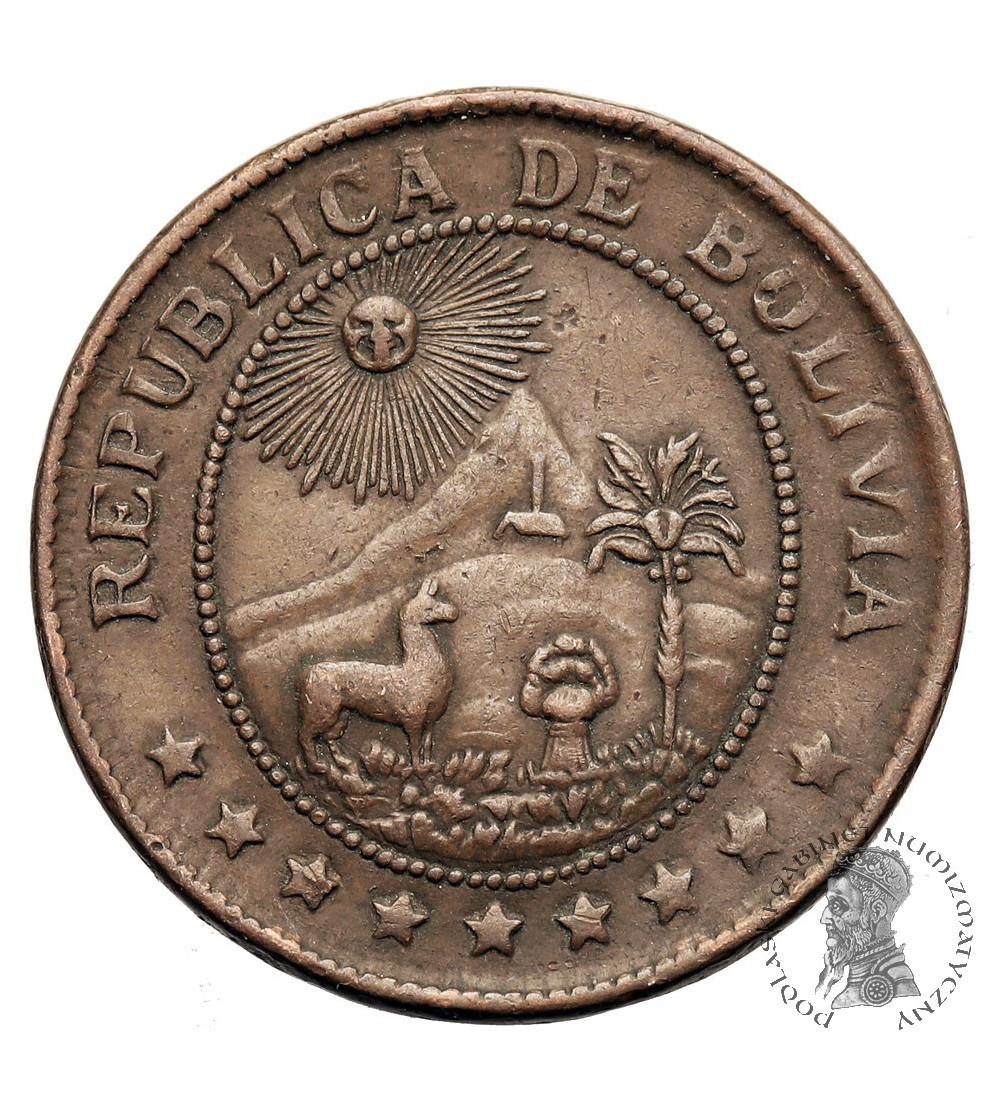 Bolivia. 50 Centavos (1/2 Boliviano) 1942 (p)