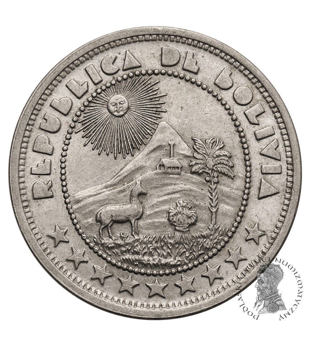 Bolivia. 10 Centavos 1937