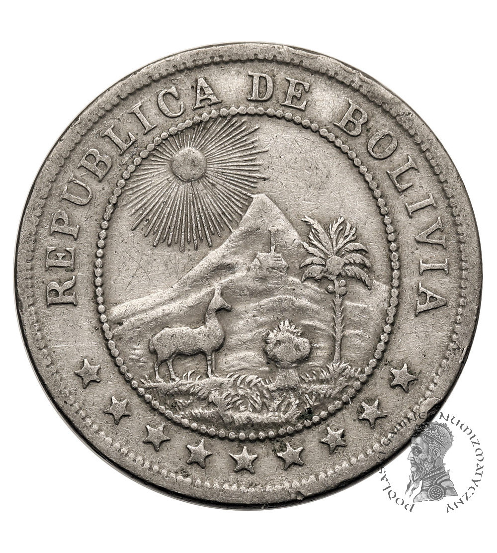 Bolivia. 10 Centavos 1935