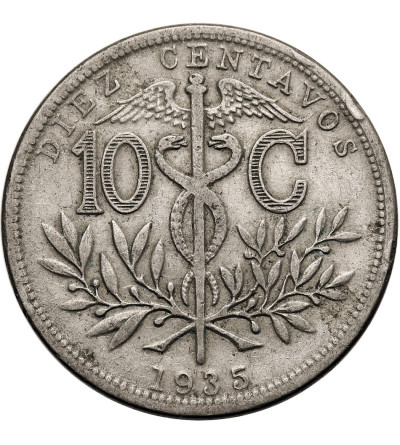 Bolivia. 10 Centavos 1935