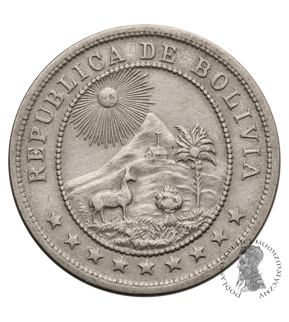 Bolivia. 10 Centavos 1936