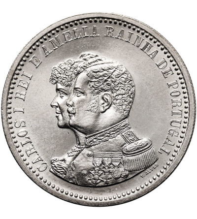 Portugal, Carlos I (1889-1908). 500 Reis 1898, 400th Anniversary of the Discovery of India