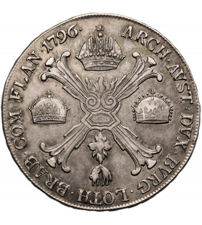 Austrian Netherlands (Belgium), Francis II (1792-1795). Thaler (Kronenthaler) 1796 A, Vienna