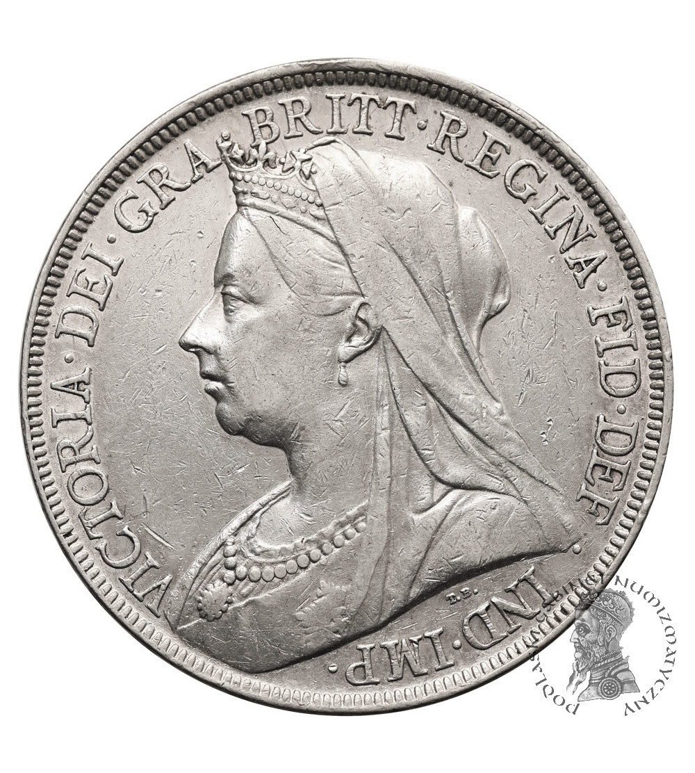 Great Britain, Victoria (1837-1901). 1 Crown 1898 (LXII)