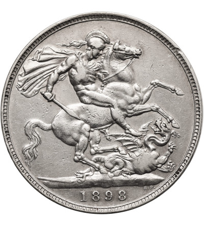 Great Britain, Victoria (1837-1901). 1 Crown 1898 (LXII)