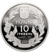 Ukraine. 10 Hryven 2000, 55 Years of Victory in the Patriotic War (World War II) - Proof