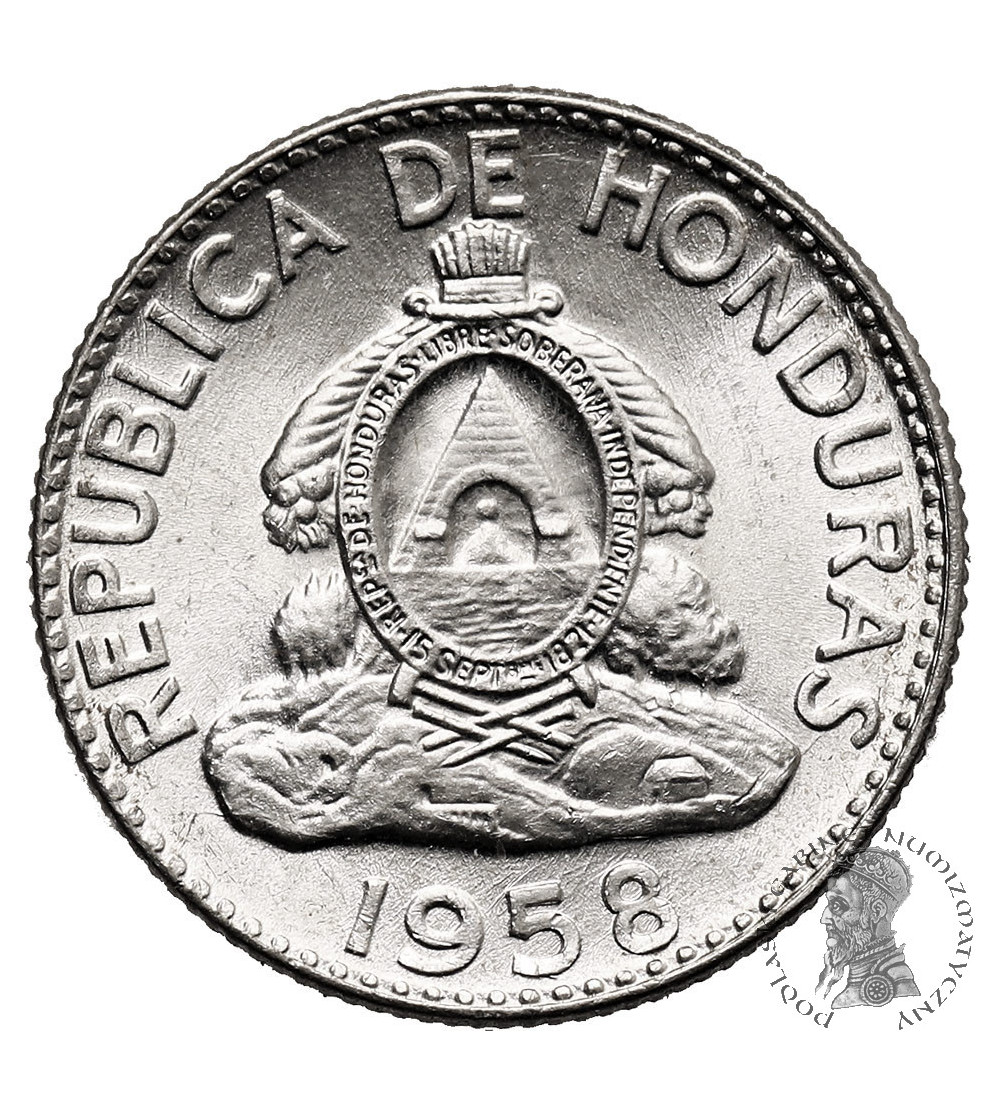 Honduras. 20 Centavos 1958