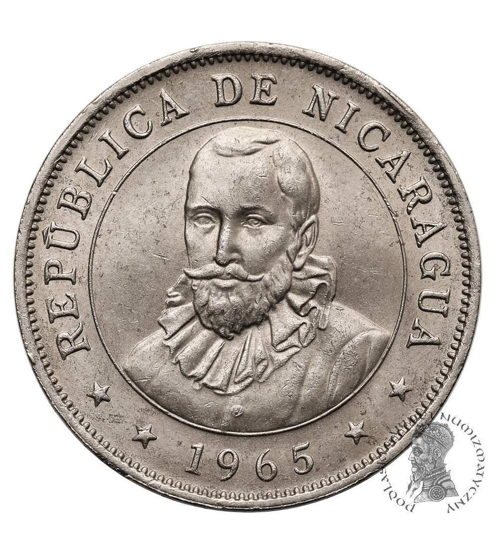 Nicaragua, Republic. 50 Centavos 1956