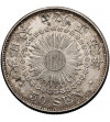 Japonia, Yashihito (Taisho), rok 1-45 / 1912-1926 AD. 50 Sen, rok 5 / 1916 AD