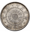 Japonia, Yashihito (Taisho), rok 1-45 / 1912-1926 AD. 50 Sen, rok 5 / 1916 AD