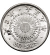 Japonia, Yashihito (Taisho), rok 1-45 / 1912-1926 AD. 50 Sen, rok 5 / 1916 AD