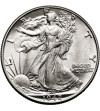 USA. 1/2 Dollar 1942, Philadelphia - “Walking Liberty Half Dollar”