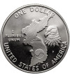 USA. 1 Dollar 1991 P, 38th Anniversary of the Korean War - Proof