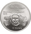 Canada. 10 Dollars 1974, XXI Olympic Games, Montreal 1976