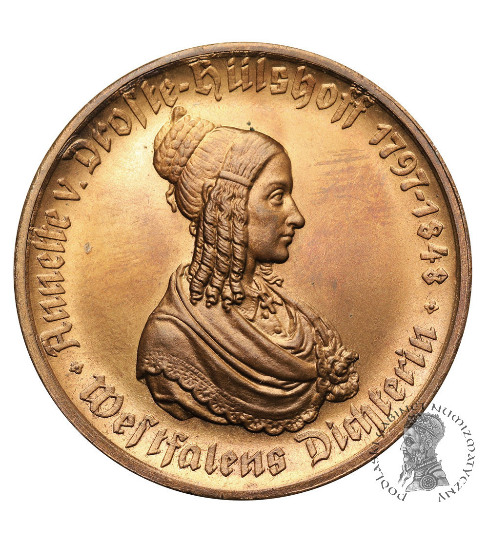 Germany, Westfalen / Westphalia. Notgeld, 500 Mark 1923, Annette von Droste-Hülshoff