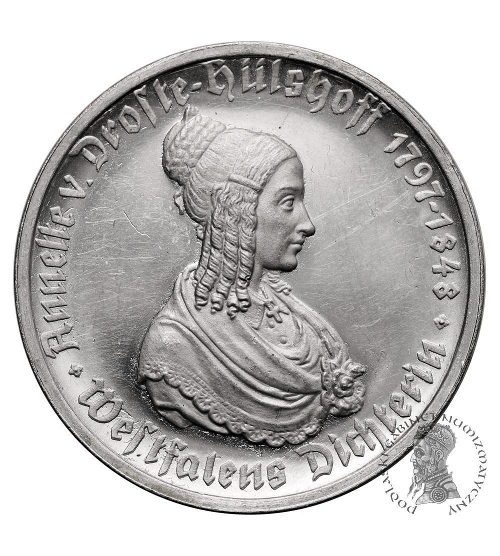 Niemcy, Westfalia. Notgeld, 100 marek 1923, Annette von Droste-Hülshoff
