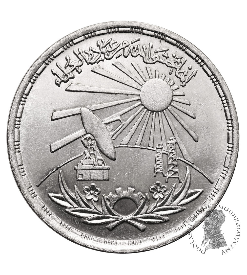 Egypt. 1 Pound AH 1401 / 1981 AD, Scientists' Day