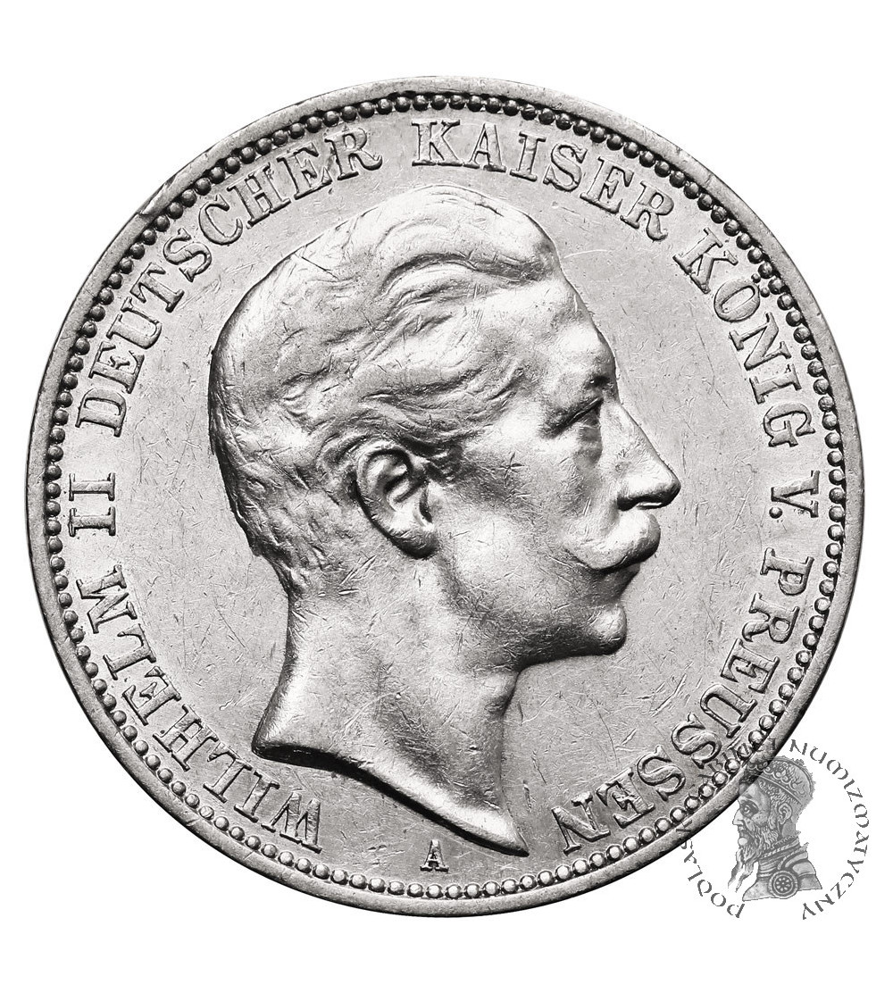 Niemcy, Prusy. 3 marki 1910 A, Wilhelm II