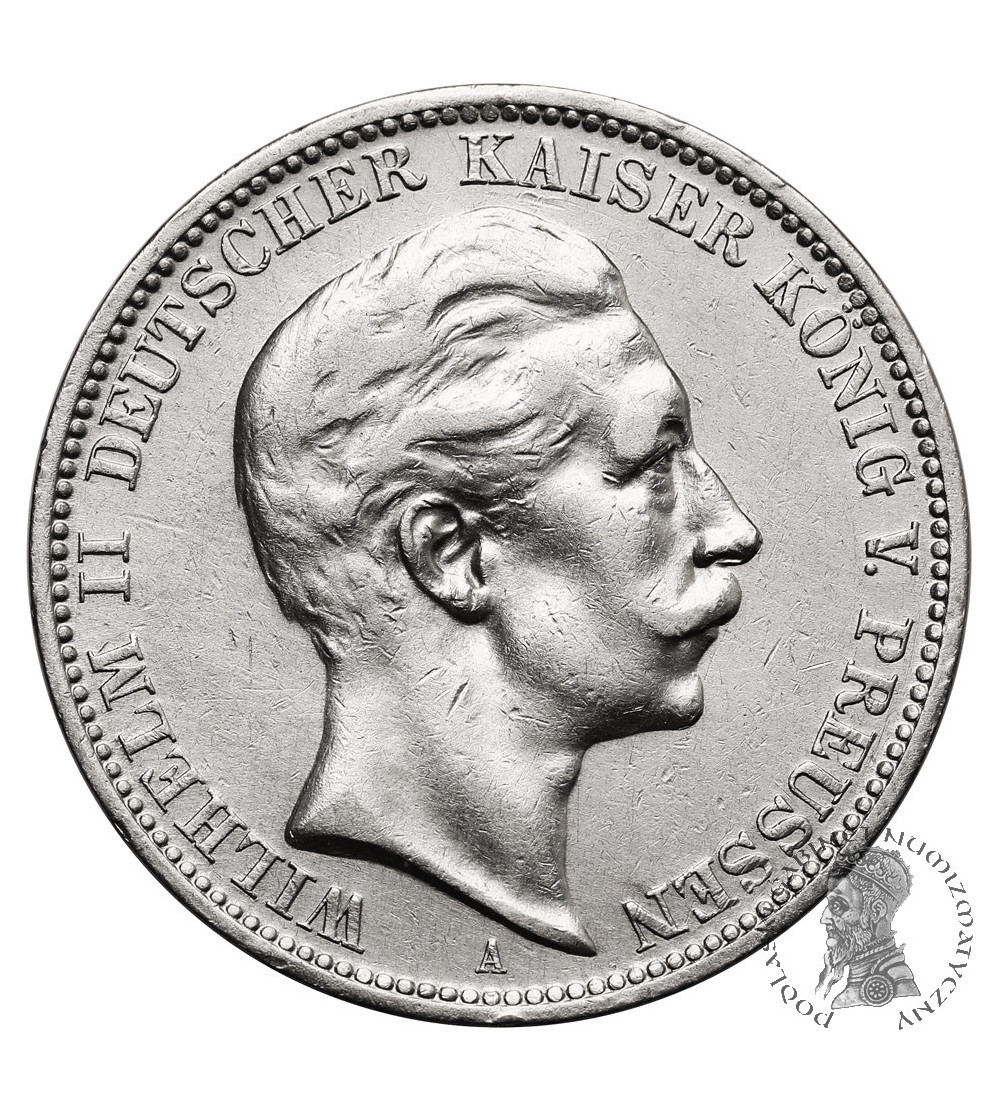 Niemcy, Prusy. 3 marki 1909 A, Wilhelm II