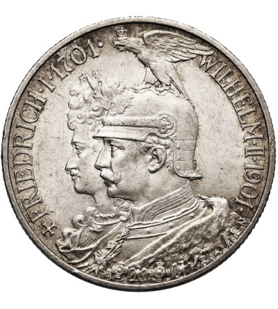 Niemcy. Prusy, Wilhelm II, 1888-1918. 2 marki 1901 A, 200 lecie Królestwa Prus