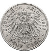 Germany. Prussia, Wilhelm II, 1888-1918. 5 Mark 1907 A