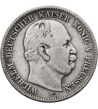 Germany. Prussia, Wilhelm I, 1861-1888. 2 Mark 1876 C