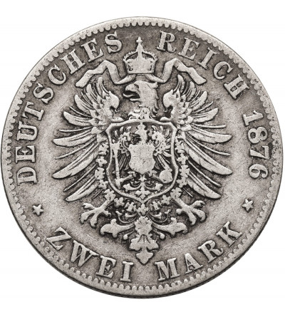 Niemcy. Prusy, Wilhelm I, 1861-1888. 2 marki 1876 C